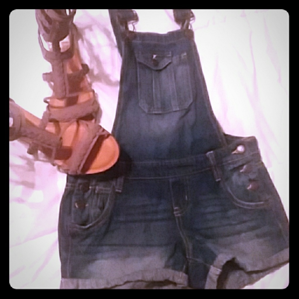 Women overall shorts